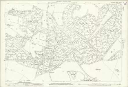 Hampshire and Isle of Wight XXVII.10 (includes: Herriard; Lasham; Shalden; Upton Gray; Weston Patrick) - 25 Inch Map