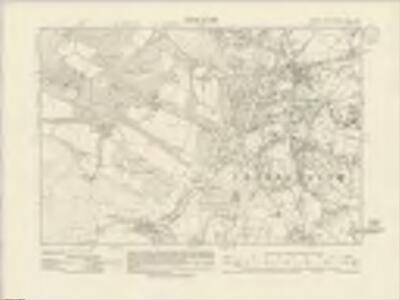 Sussex XVII.SW - OS Six-Inch Map
