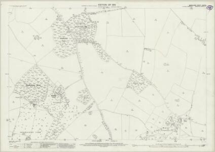 Berkshire XXVII.14 (includes: Chieveley; Hampstead Norris; Hermitage) - 25 Inch Map