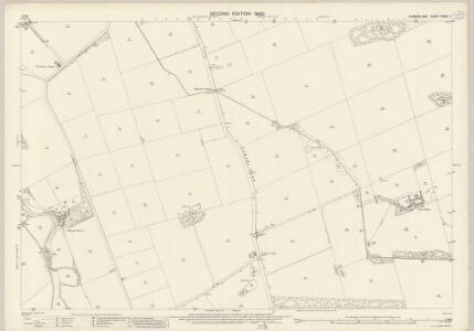 Cumberland XXXIX.7 (includes: Hesket) - 25 Inch Map