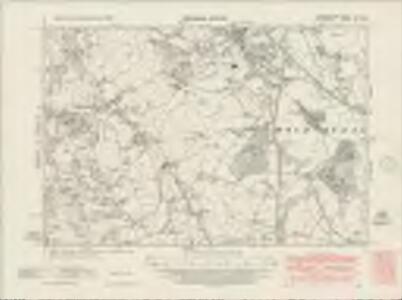 Denbighshire XV.SE - OS Six-Inch Map