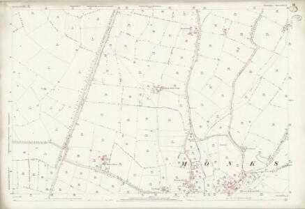 Warwickshire XVIII.13 (includes: Monks Kirby; Withybrook) - 25 Inch Map