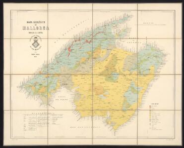 Mapa geológico de Mallorca