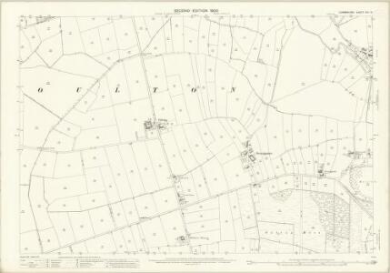 Cumberland XXII.13 (includes: Aikton) - 25 Inch Map