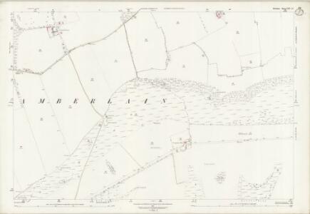 Wiltshire LXV.15 (includes: Barford St Martin; Broad Chalke; Burcombe Without; Compton Chamberlayne) - 25 Inch Map