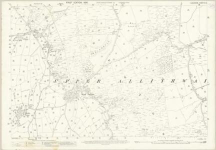 Lancashire XII.8 (includes: Staveley; Upper Allithwaite) - 25 Inch Map