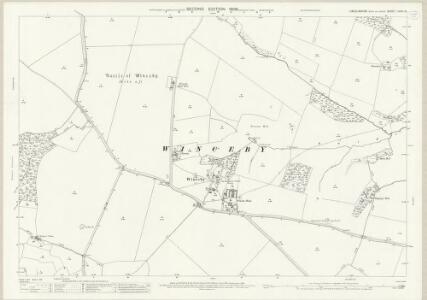 Lincolnshire LXXIV.13 (includes: Asgarby; Hagworthingham; Hameringham; Lusby; Mareham on the Hill; Winceby) - 25 Inch Map