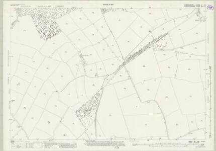 Warwickshire L.15 (includes: Ilmington; Tredington; Whitchurch) - 25 Inch Map