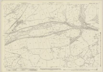 Glamorgan XXXV.15 (includes: Higher Coychurch; Llanharan; Llanilid; Peterston Super Montem) - 25 Inch Map