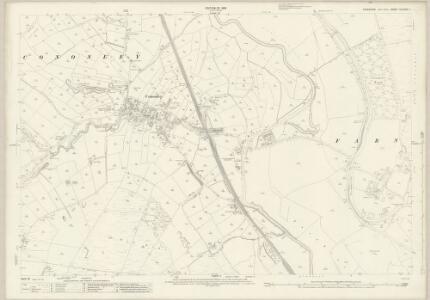 Yorkshire CLXXXV.1 (includes: Bradleys Both; Cononley; Farnhill; Glusburn) - 25 Inch Map