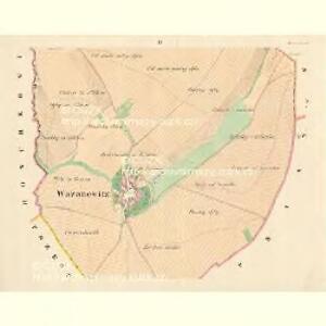 Wazanowitz - m3247-1-002 - Kaiserpflichtexemplar der Landkarten des stabilen Katasters