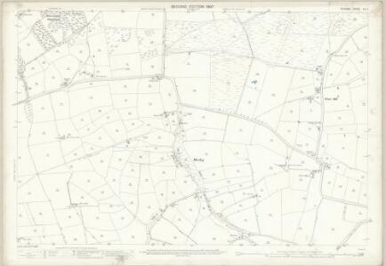 Durham XLI.7 (includes: Evenwood And Barony; Hamsterley; Lynesack And Softley) - 25 Inch Map