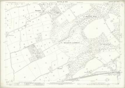 Hampshire and Isle of Wight LXXXVII.1 (includes: Christchurch; Christchurch East) - 25 Inch Map