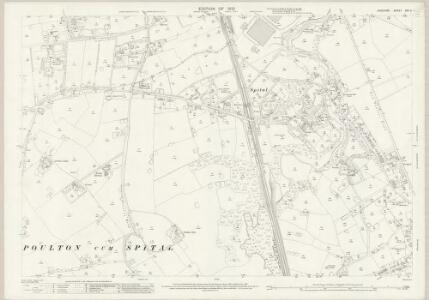 Cheshire XXII.4 (includes: Bebington and Bromborough; Poulton cum Spital; Thornton Hough) - 25 Inch Map