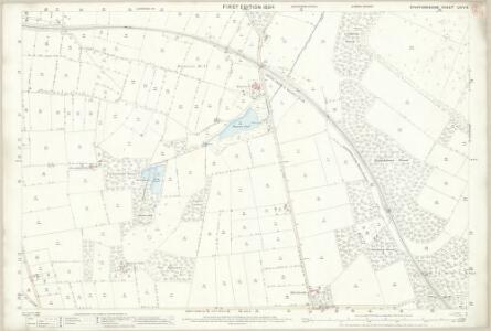 Staffordshire LXIV.5 (includes: Aldridge; Great Barr; Shenstone) - 25 Inch Map