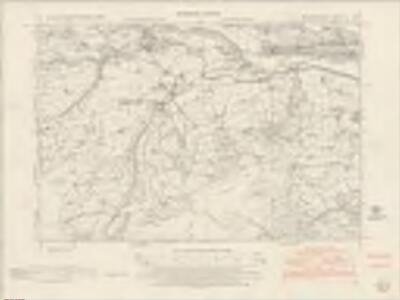 Brecknockshire XLI.NW - OS Six-Inch Map
