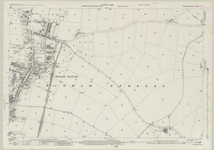 Northamptonshire XL.6 (includes: Chelveston Cum Caldecott; Higham Ferrers; Rushden) - 25 Inch Map