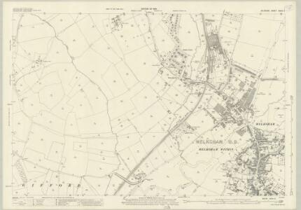 Wiltshire XXXIII.5 (includes: Broughton Gifford; Melksham Within; Melksham Without) - 25 Inch Map