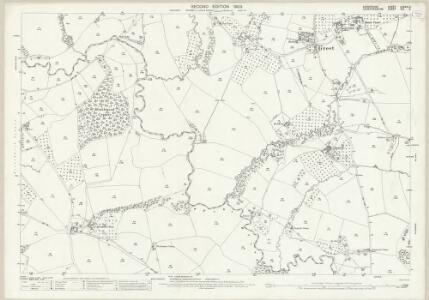 Shropshire LXXXIII.2 (includes: Burford; Greete; Little Hereford; Nash) - 25 Inch Map