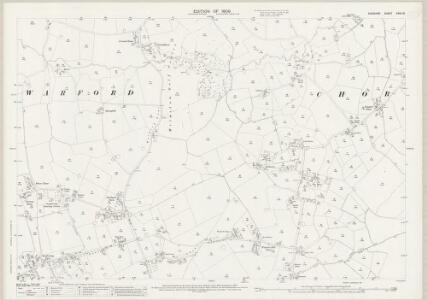 Cheshire XXVII.16 (includes: Chorley; Great Warford; Little Warford; Nether Alderley) - 25 Inch Map