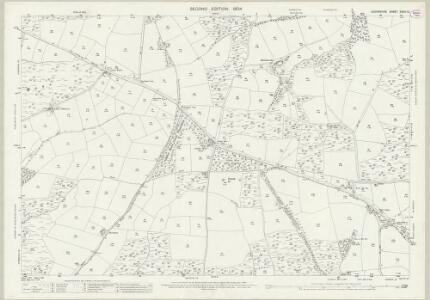Devon XXXIII.12 (includes: Loxbeare; Rackenford; Stoodleigh; Templeton; Tiverton; Witheridge) - 25 Inch Map