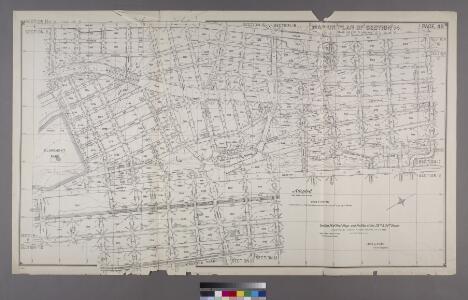Map or Plan of Section 14. [Bounded by E. 173rd Street, Washington Avenue, Wendover Avenue, Clay I Avenue, Belmont Street, Jerome Avenue, E. 184th Street, Webster Avenue, E. 179th Street and Third Avenue.]