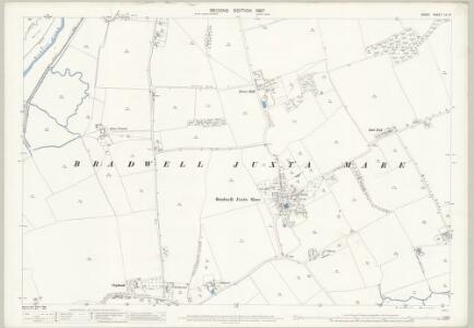 Essex (1st Ed/Rev 1862-96) LV.8 (includes: Bradwell on Sea) - 25 Inch Map