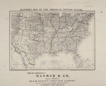 Hanmer's Map of the American Cotton States