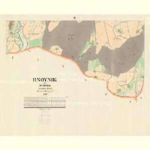 Hnoynik - m0735-1-003 - Kaiserpflichtexemplar der Landkarten des stabilen Katasters