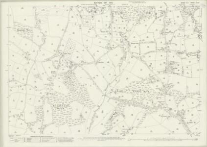 Sussex XLI.12 (includes: Horam; Waldron) - 25 Inch Map