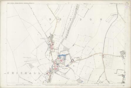 Essex (1st Ed/Rev 1862-96) II.13 (includes: Chrishall; Great Chishill; Heydon) - 25 Inch Map