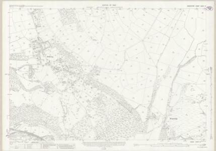 Derbyshire XXXIV.12 (includes: Crich; Cromford; Dethick and Holloway; Wirksworth) - 25 Inch Map