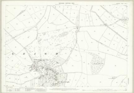 Somerset LXIII.4 (includes: Baltonsborough; Barton St David; Butleigh) - 25 Inch Map