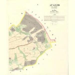 Augezd - c8208-1-002 - Kaiserpflichtexemplar der Landkarten des stabilen Katasters