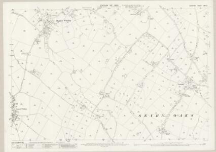 Cheshire XXV.12 (includes: Antrobus; Whitley) - 25 Inch Map