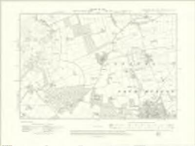 Yorkshire CLVIII.NW - OS Six-Inch Map
