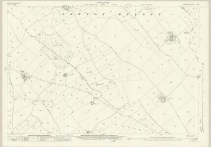 Cumberland LVIII.3 (includes: Catterlen) - 25 Inch Map