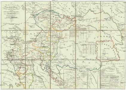 Übersichts Karte der fahrenden Posten in dem Oesterreichischen Kaiserstaate
