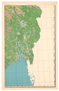 Skogkart paa grundlag av det Hydrografiske kart, blad 1