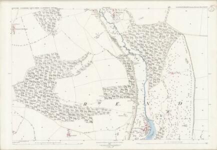 Gloucestershire XLIII.2 (includes: Colesbourne; North Cerney; Rendcombe) - 25 Inch Map