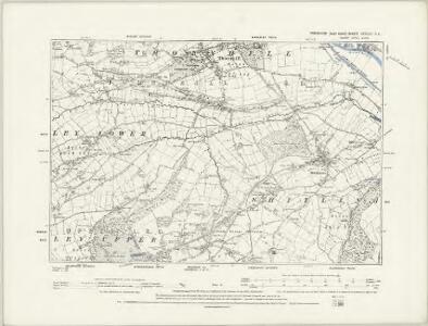Yorkshire CCXLVII.SW - OS Six-Inch Map