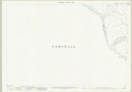 Devon XXXVIII.11 (includes: Bradworthy; Kilkhampton) - 25 Inch Map