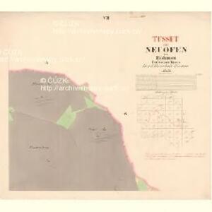 Neuofen - c5201-1-007 - Kaiserpflichtexemplar der Landkarten des stabilen Katasters