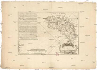 Carte topographique de l'isle Minorque