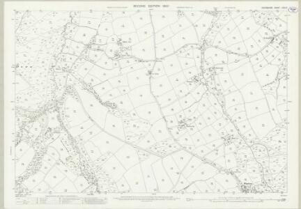 Devon LXIV.10 (includes: Inwardleigh; Northlew) - 25 Inch Map