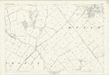 Northamptonshire XXX.14 (includes: Guilsborough; Hollowell; Ravensthorpe) - 25 Inch Map