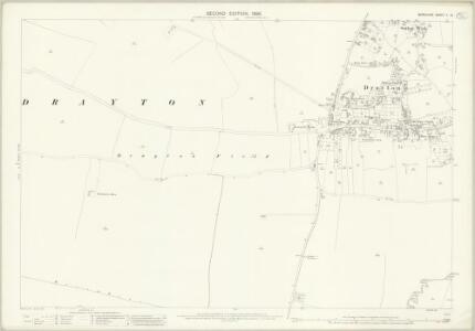 Berkshire X.13 (includes: Drayton; Milton; Steventon; Sutton Courtenay) - 25 Inch Map