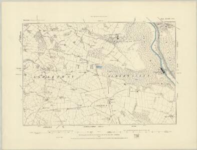 Derbyshire XXXIX.NW - OS Six-Inch Map