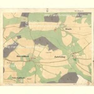 Ober Gallitsch - c2062-1-004 - Kaiserpflichtexemplar der Landkarten des stabilen Katasters
