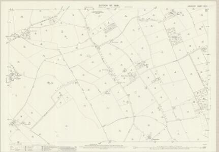 Lancashire XCII.13 (includes: Aughton; Bickerstaffe; Melling; Simonswood) - 25 Inch Map